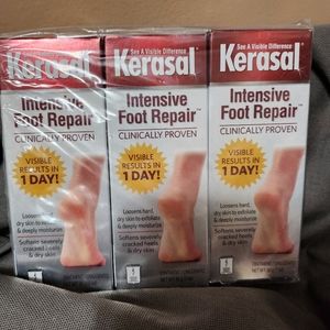 Kerasal Intensive Foot Repair Lot of 3